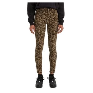 Levi 720 high waisted leopard print